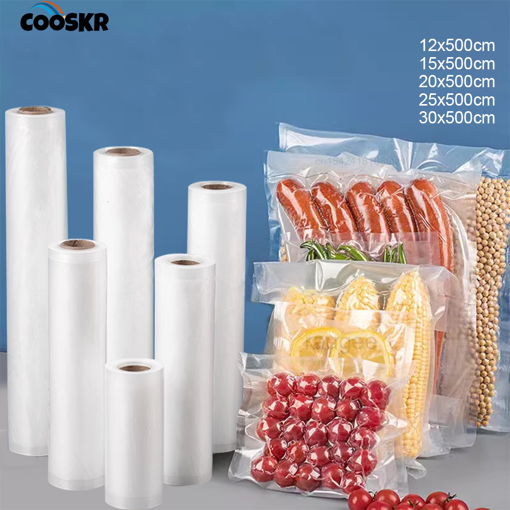 Commercial Kitchen Organization - Food Vacuum Bags Sealer Storage Packaging