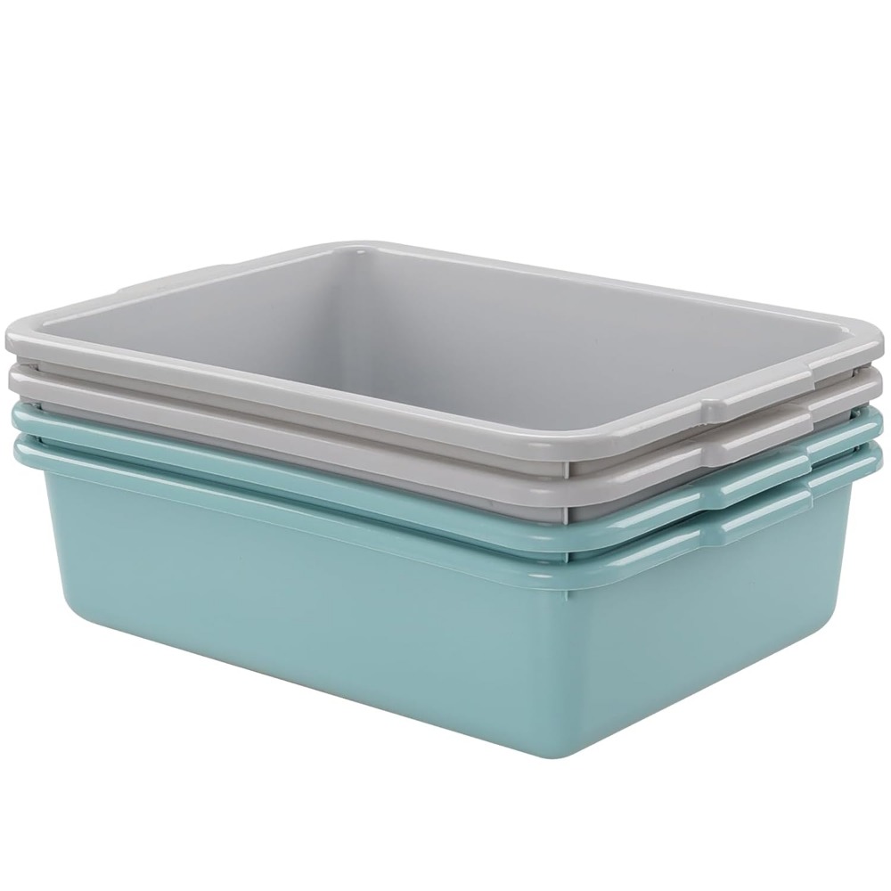 Commercial Kitchen Set - 13 Liter Large Plastic Wash Basin