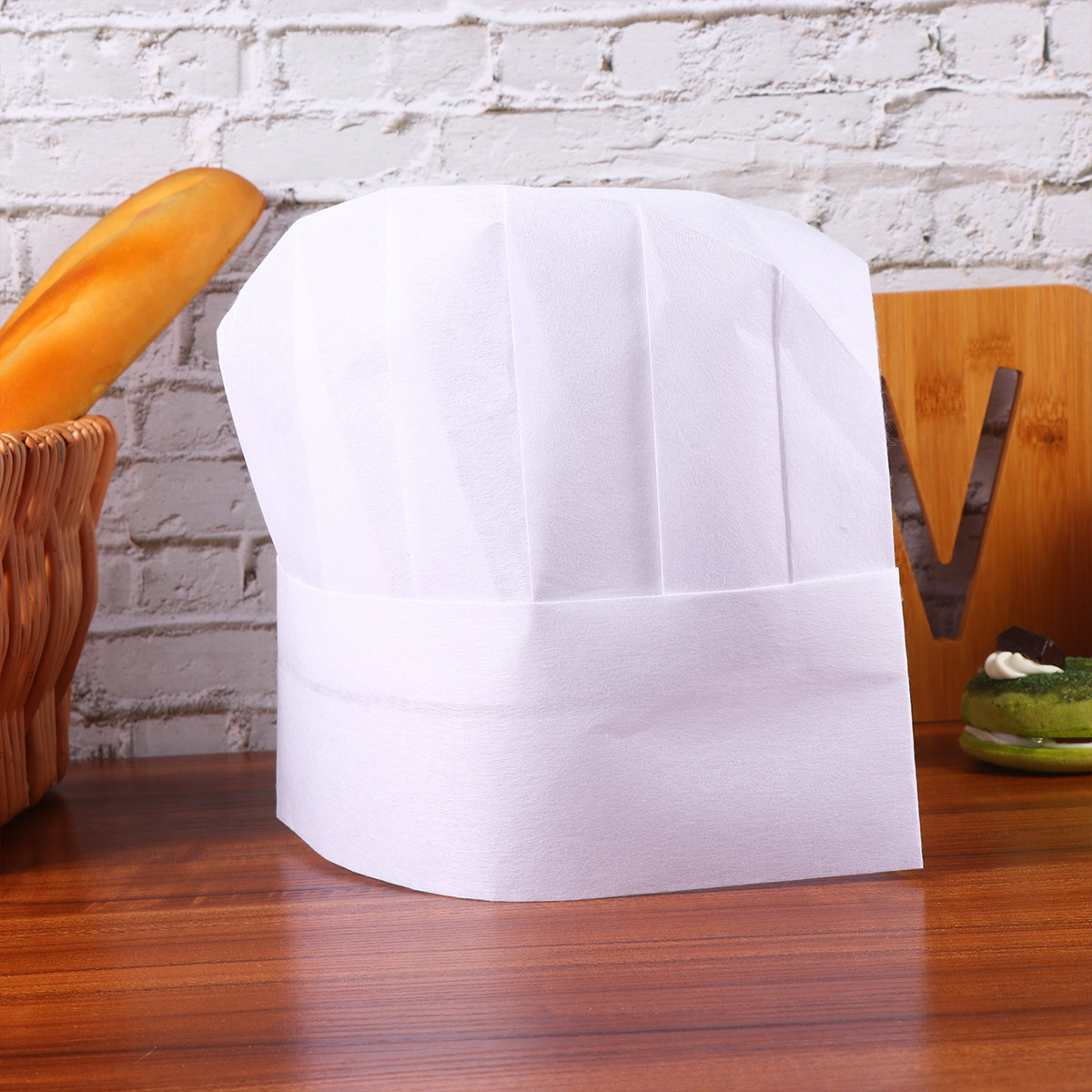 Commercial Kitchen Services - 20pcs Children Disposable Chef Hats Lightweight