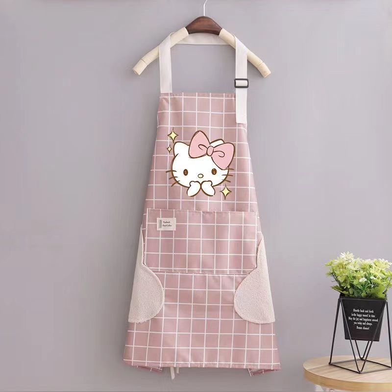 Commercial Kitchen Set - Hello Kitty Apron Cute Cartoon Apron