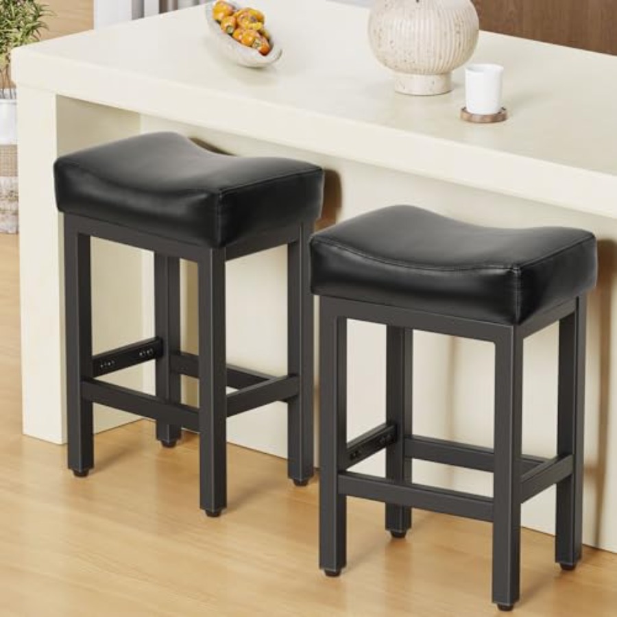 Commercial Kitchen Set - Counter Height Bar Stools Set of