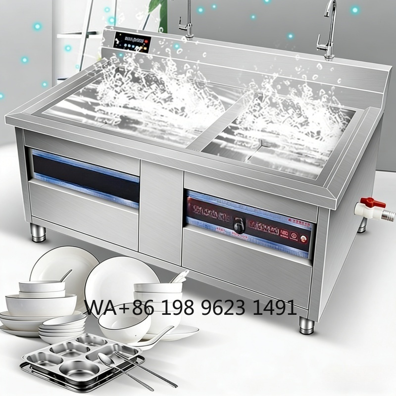 Commercial Kitchen Services - High Capacity Auto Ultrasonic Dishwasher Commercial