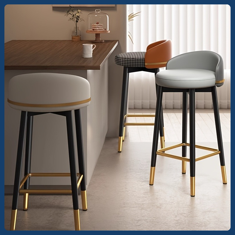 Commercial Kitchen Counter - Luxury Wrought Iron Bar Stools -