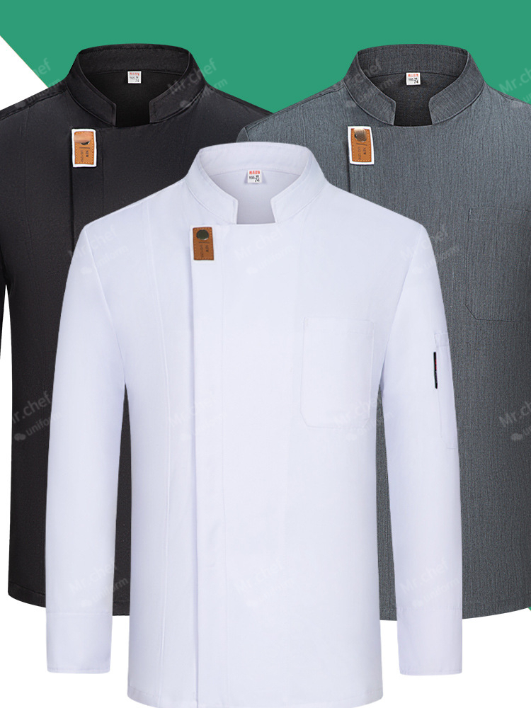 men Chef Uniform long sleeves  - Commercial Kitchen Services avaliação e preço
