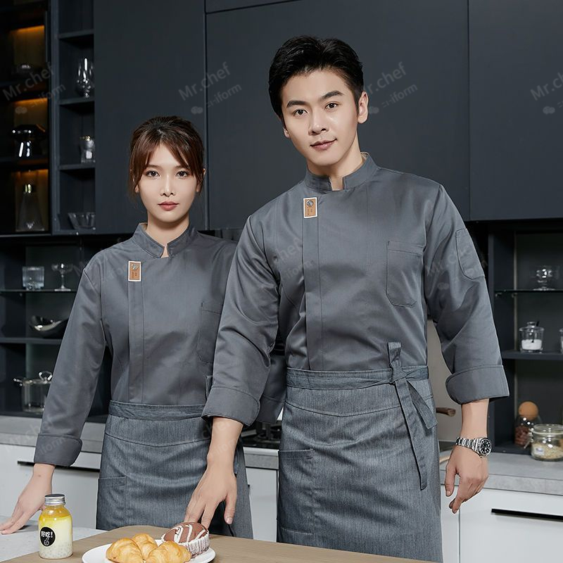 men Chef Uniform long sleeves  - Commercial Kitchen Services avaliação e preço