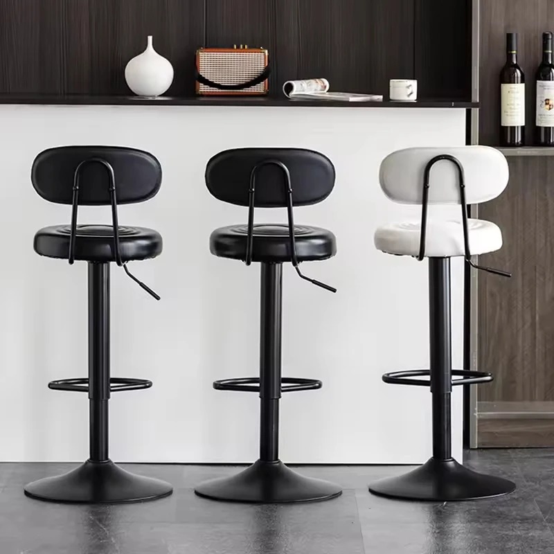 Bar Chairs Swivel Metal Nordic - Commercial Kitchen Counter avaliação e preço
