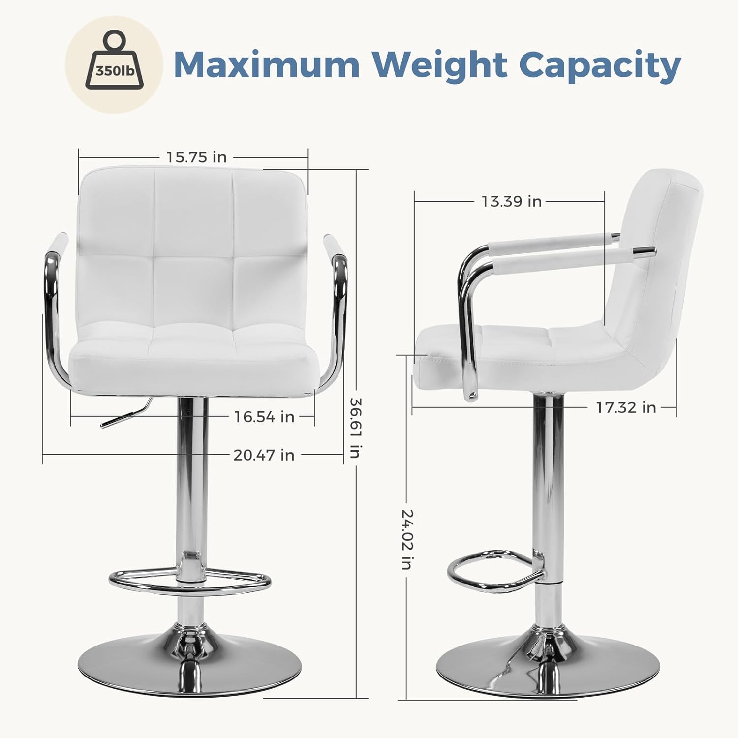 Bar Stools Set of 4, Adjustabl - Commercial Kitchen Counter avaliação e preço