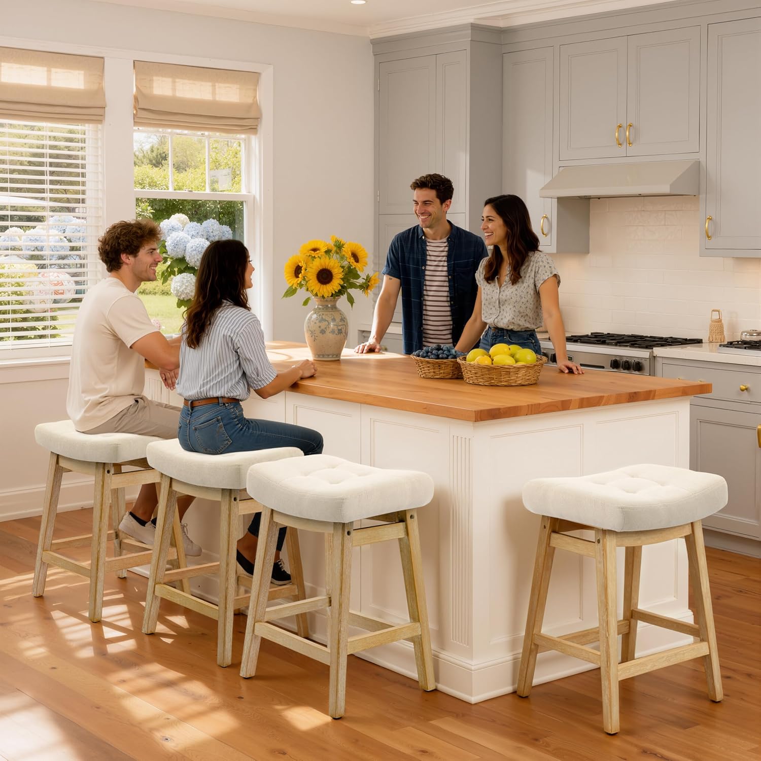 Counter Height Bar Stools Set  - Commercial Kitchen Counter avaliação e preço