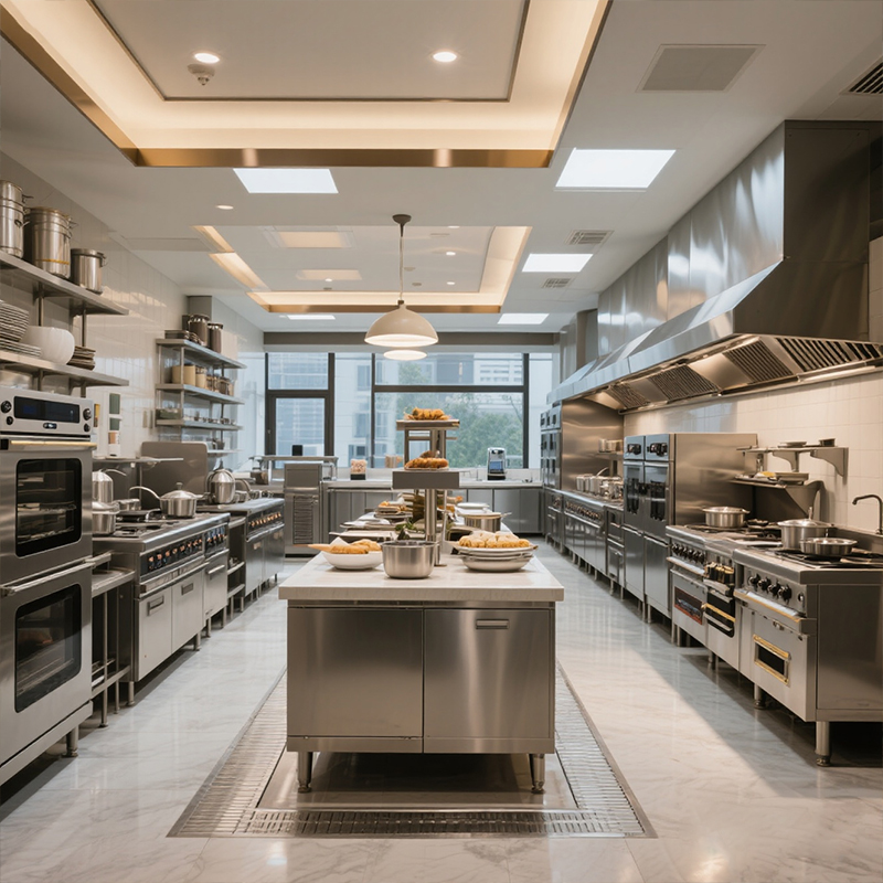 Automatic Commercial Kitchen E - Range Commercial Kitchen avaliação e preço