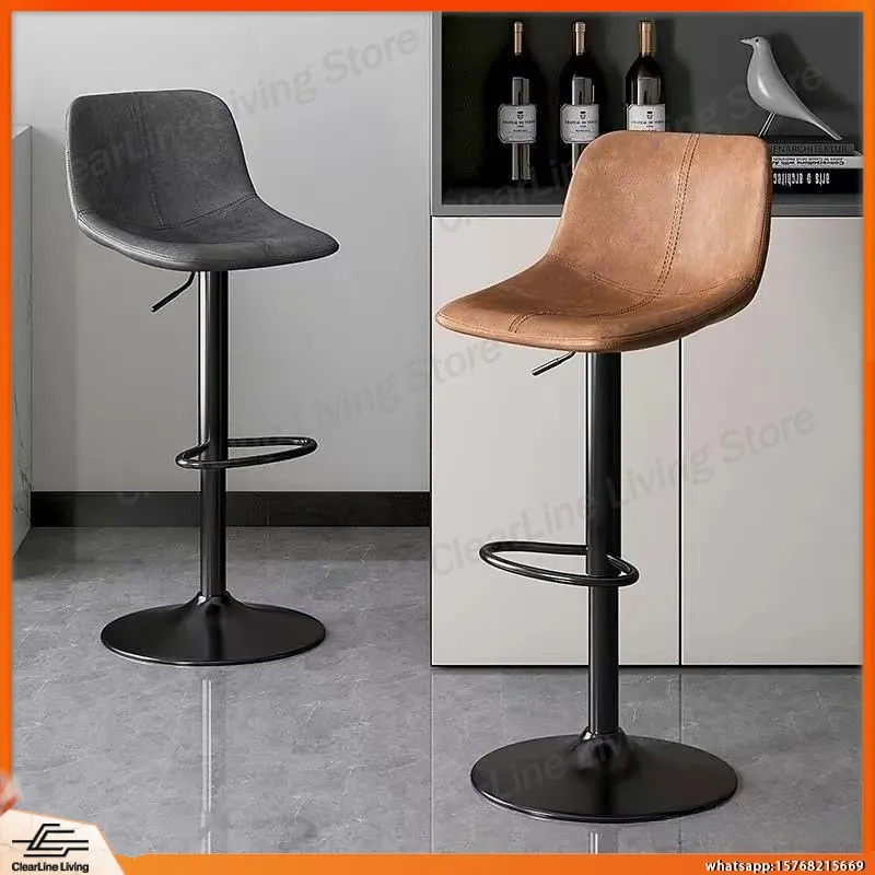 Adjustable Swivel Bar Stool wi - Commercial Kitchen Counter avaliação e preço