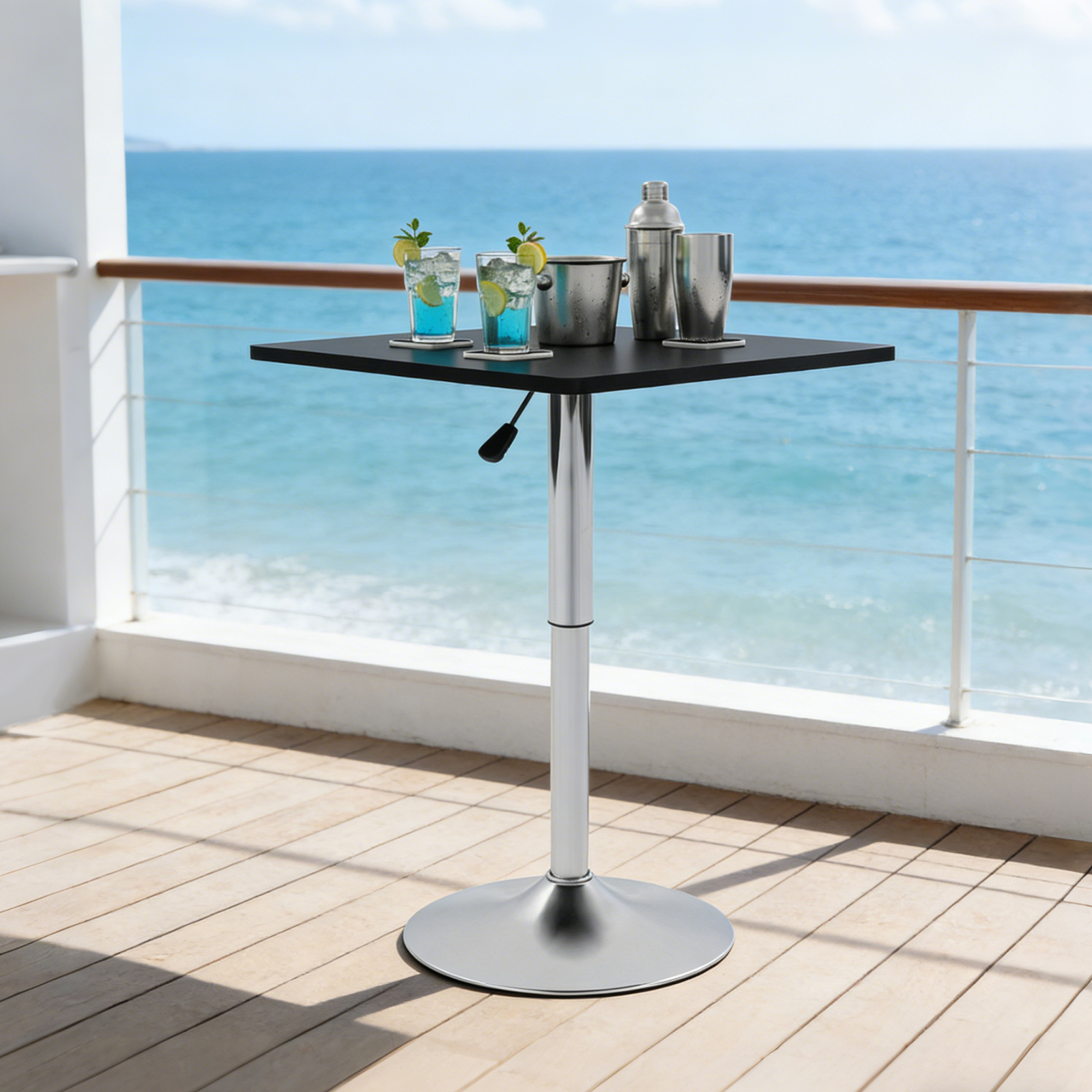 Adjustable Height Bar Table, M - Commercial Kitchen Counter avaliação e preço