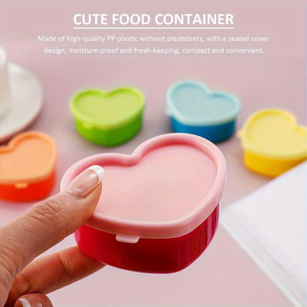 5PCS Mini Lunch Box Condiment  - Commercial Kitchen Organization avaliação e preço