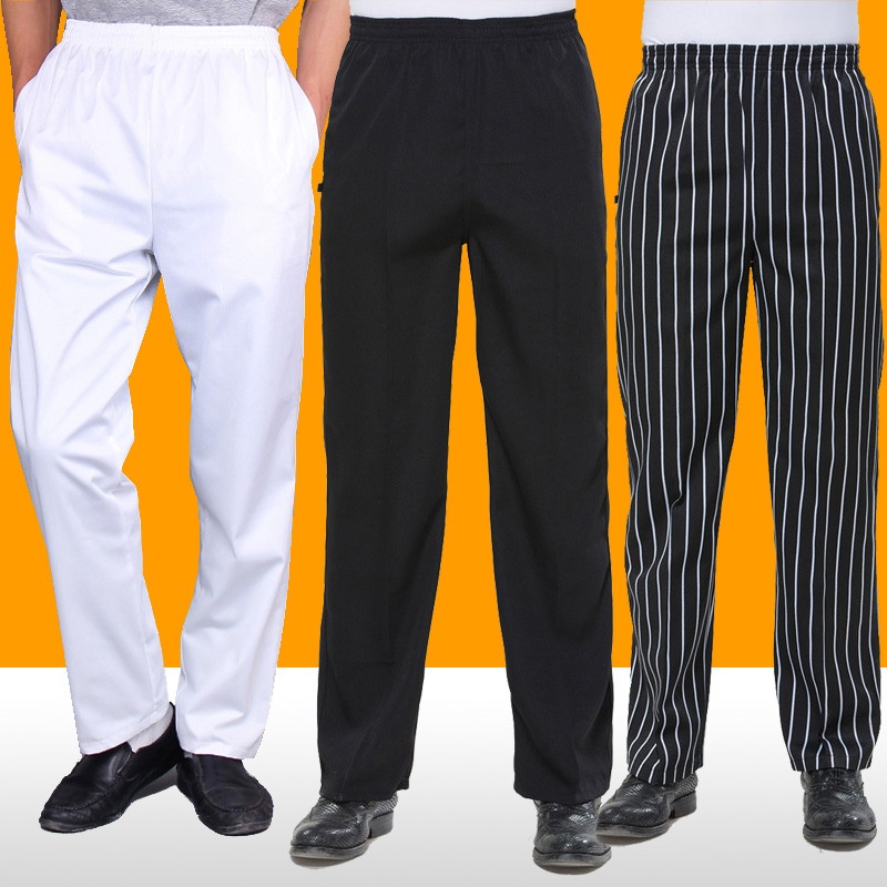 Chef Pants for Men Women Black - Commercial Kitchen Services avaliação e preço