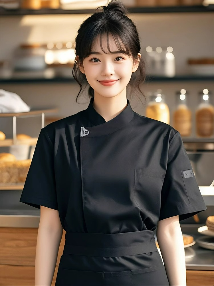 Chef Jacket Women Short Sleeve - Commercial Kitchen Services avaliação e preço
