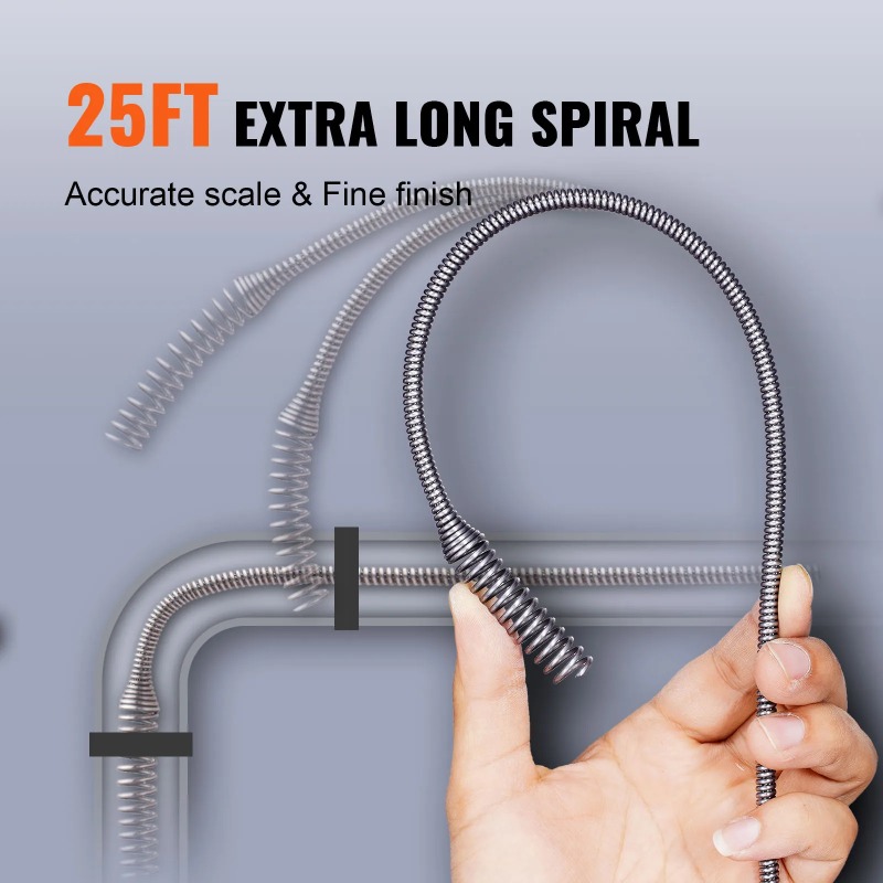 Drain Cleaner Machine 25FT Aut - Commercial Kitchen Manufacturers avaliação e preço