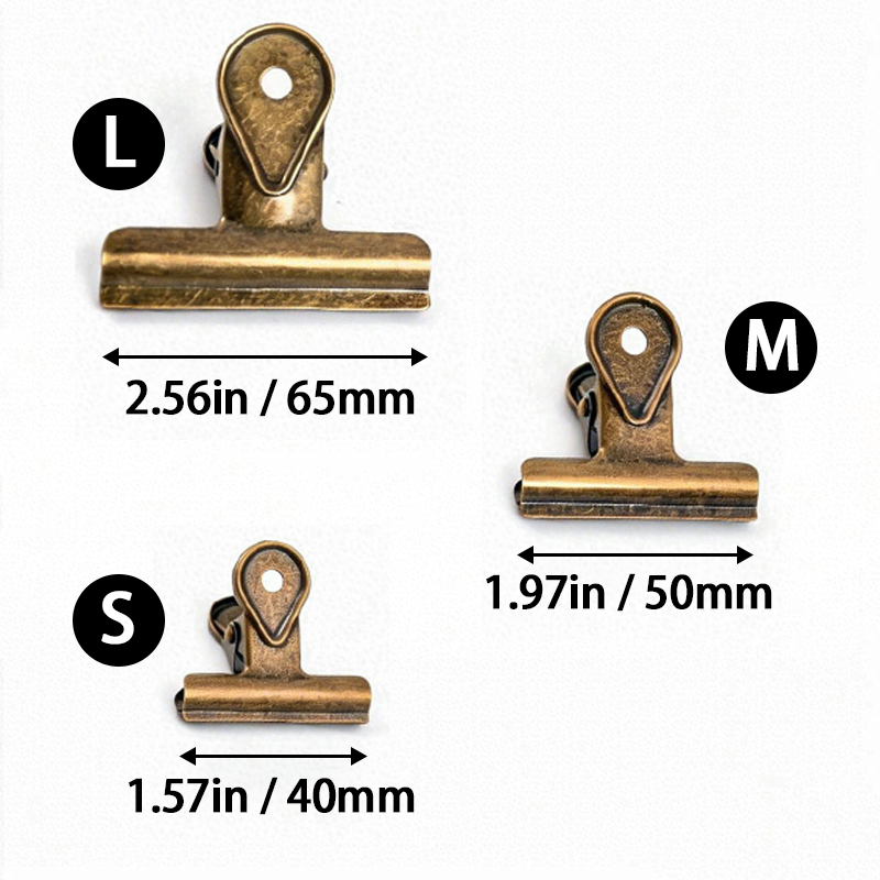 Bulldog Clips, 3 Pcs Binder Cl - Commercial Kitchen Organization avaliação e preço