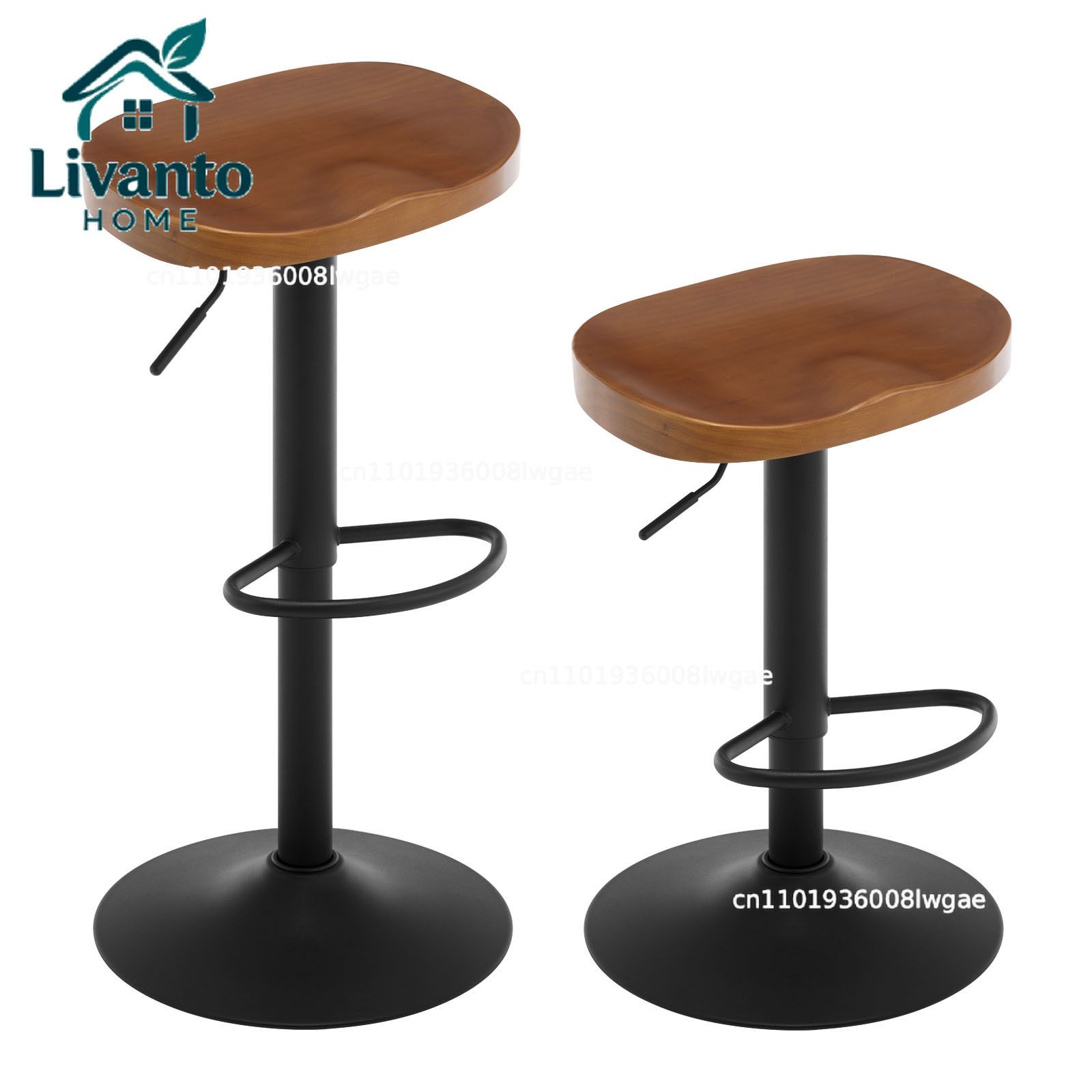 WOLTU 2PCS/SET Industrial Wood - Commercial Kitchen Counter avaliação e preço