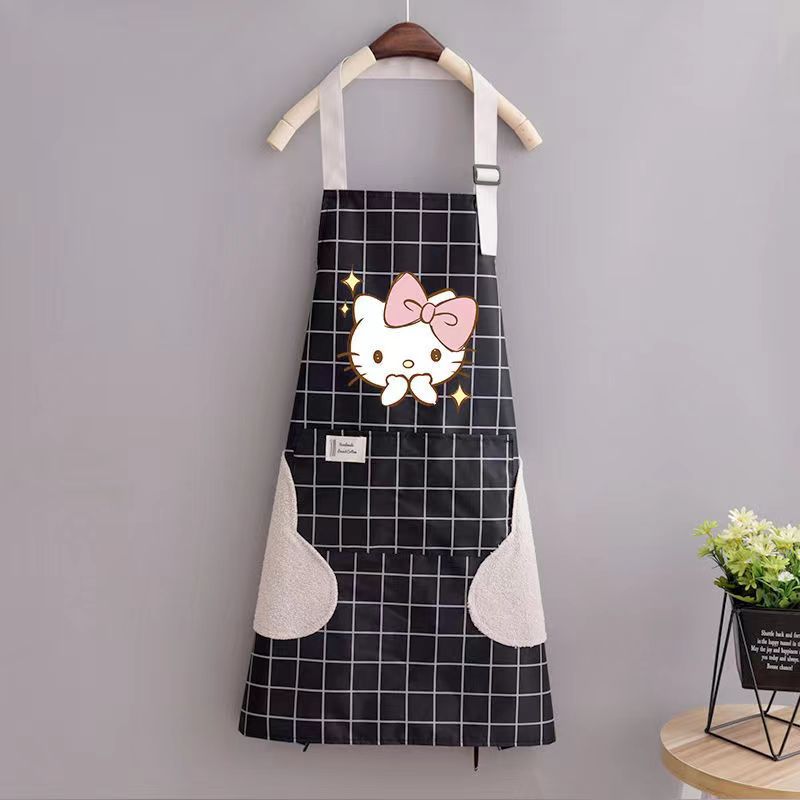 Hello Kitty Apron Cute Cartoon - Commercial Kitchen Set avaliação e preço