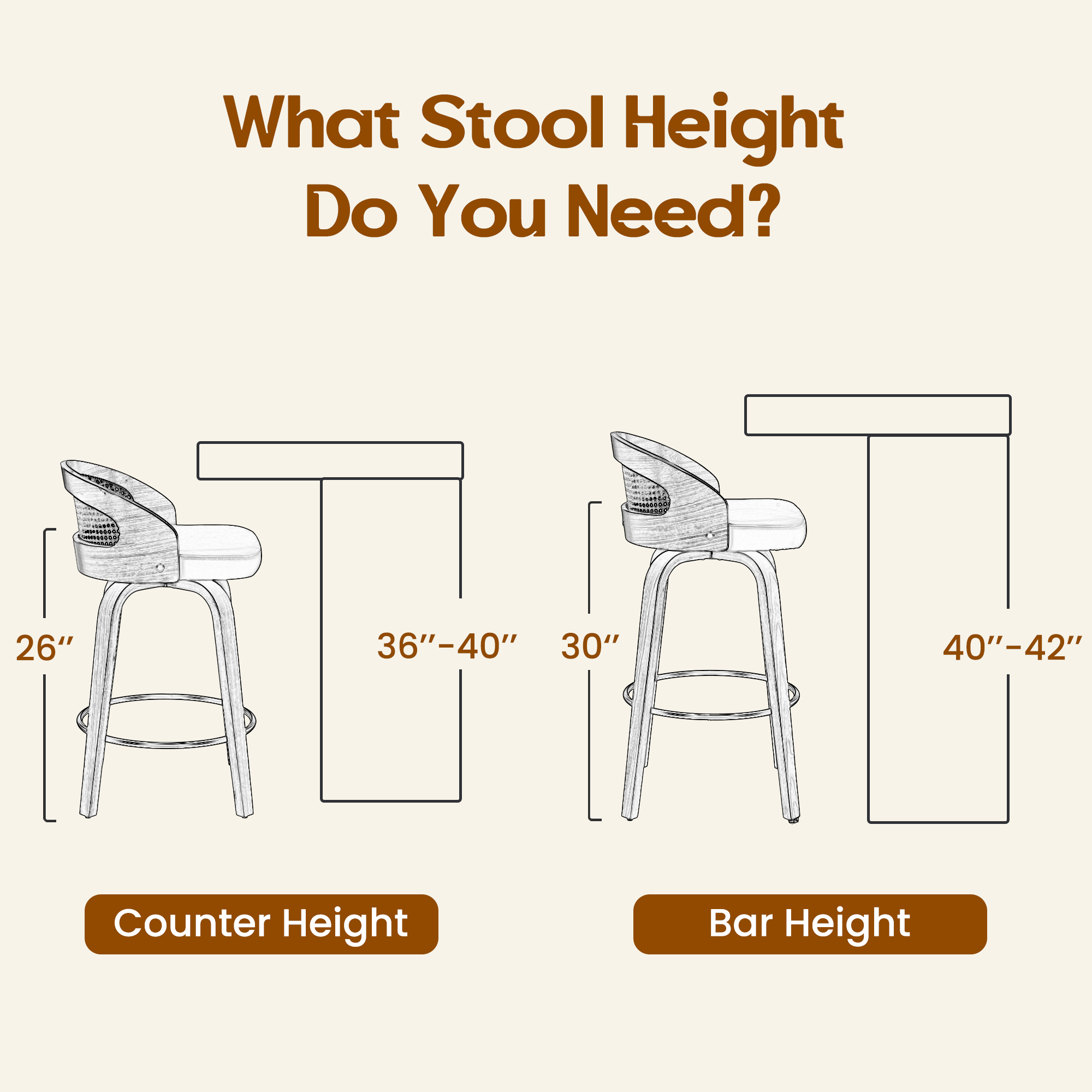Set of 2 Swivel Bar Stools, Mo - Commercial Kitchen Set avaliação e preço