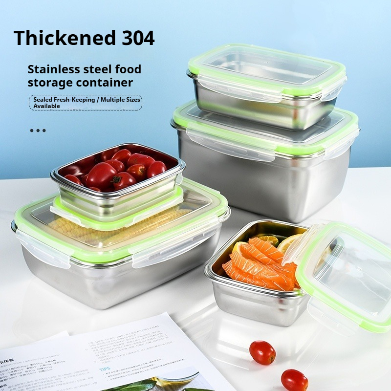 304 Stainless Steel Lunch Box  - Commercial Kitchen Organization avaliação e preço