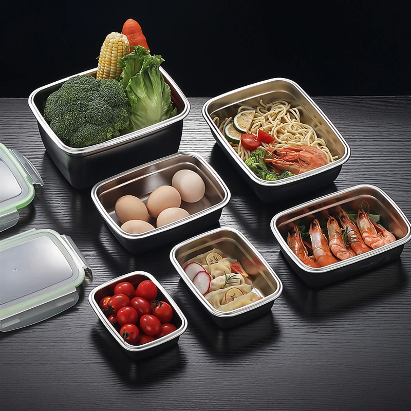 304 Stainless Steel Lunch Box  - Commercial Kitchen Organization avaliação e preço