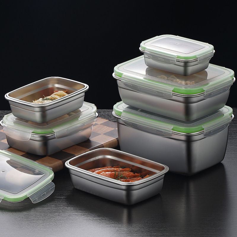 304 Stainless Steel Lunch Box  - Commercial Kitchen Organization avaliação e preço