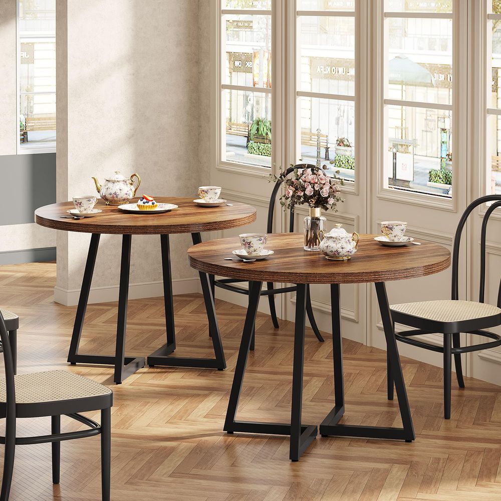 Round Commercial Dining Table  - Commercial Kitchen Set avaliação e preço