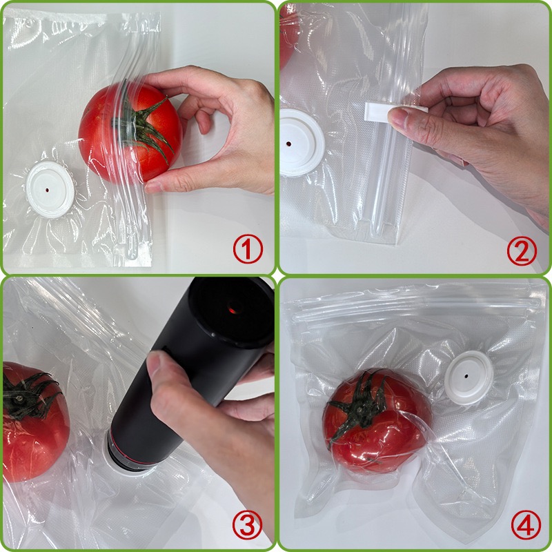 New Reusable Air Vacuum Storag - Commercial Kitchen Organization avaliação e preço