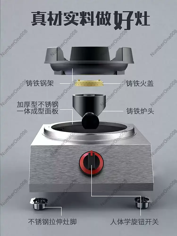 Kitchen Single Gas Stove House - Range Commercial Kitchen avaliação e preço