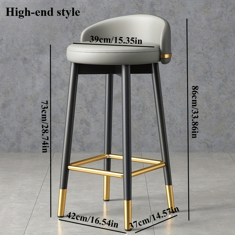 Luxury Wrought Iron Bar Stools - Commercial Kitchen Counter avaliação e preço