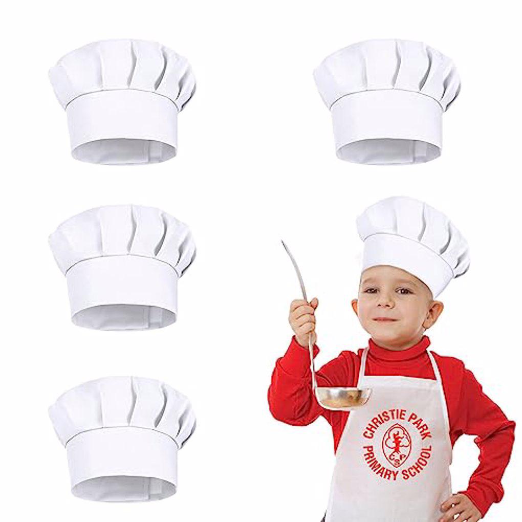 4PCS White Party Cap Hat Costu - Commercial Kitchen Services avaliação e preço