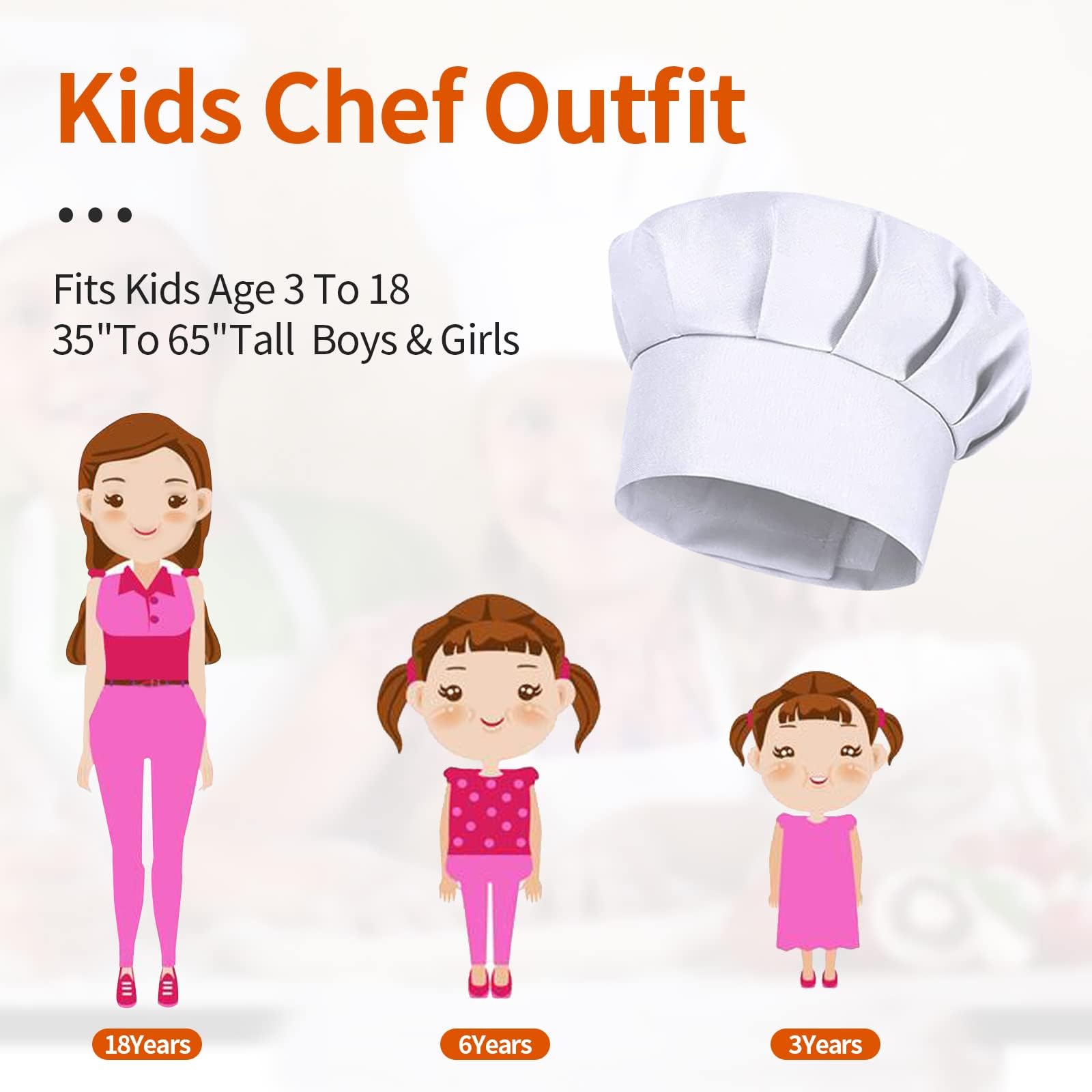4PCS White Party Cap Hat Costu - Commercial Kitchen Services avaliação e preço