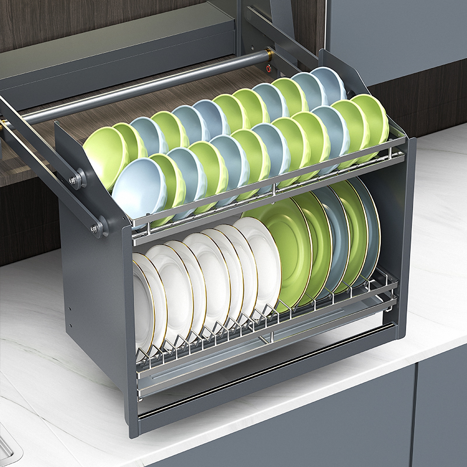 AngelParticle Smart Pull-Down  - Commercial Kitchen Organization avaliação e preço