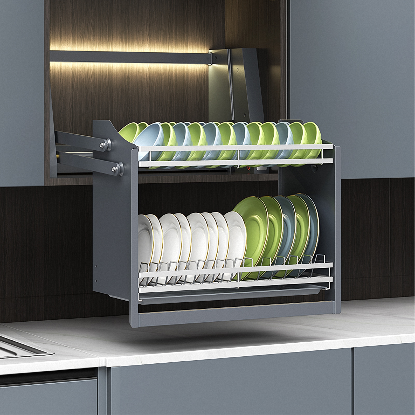 AngelParticle Smart Pull-Down  - Commercial Kitchen Organization avaliação e preço